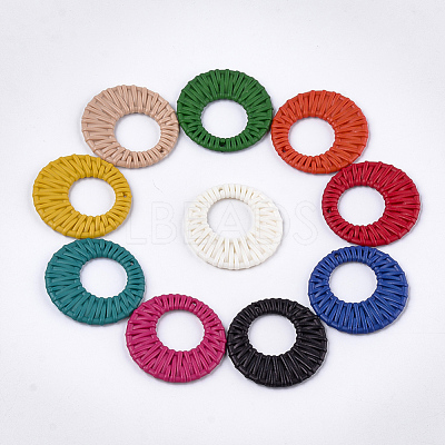 Acrylic Pendants X-OACR-T010-09-1