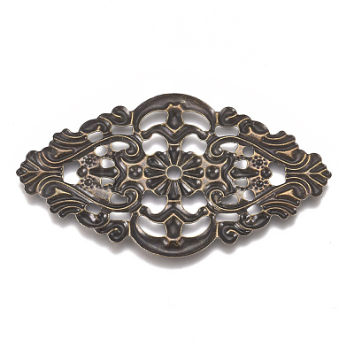 Iron Filigree Joiners Links IFIN-G087-01AB-1