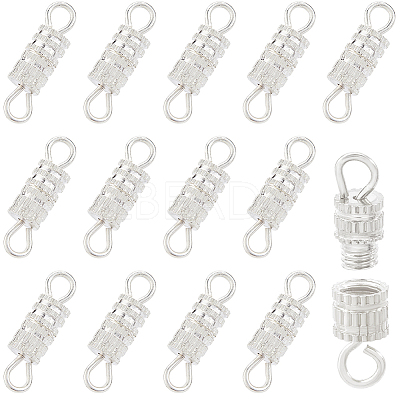 100Pcs Alloy Screw Clasps FIND-SC0012-07S-1