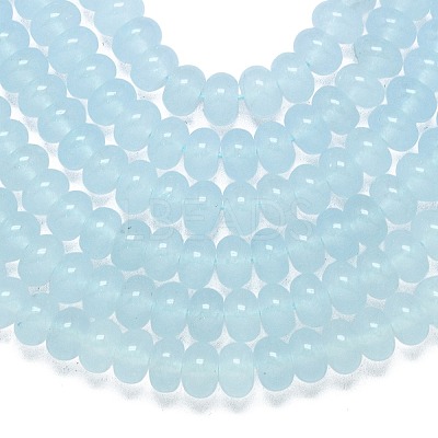 Natural Malaysia Jade Beads Strands G-B165-G01-5x8mm-07-1