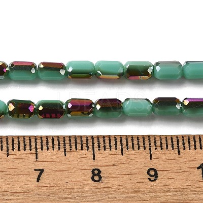 Electroplate Glass Beads Strands EGLA-D031-01-13-1