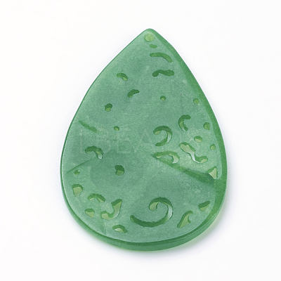 Natural Jade Pendant G-E418-85C-1