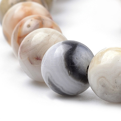 Natural Crazy Lace Agate Beads Strands G-S259-38-8mm-1