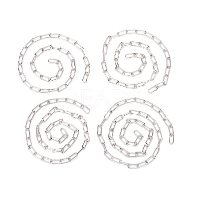 Unwelded Iron Paperclip Chains CH-FS0001-01S-1