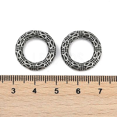 Snake Ring 316 Surgical Stainless Steel Hoop Nose Rings EJEW-G416-19A-AS-1