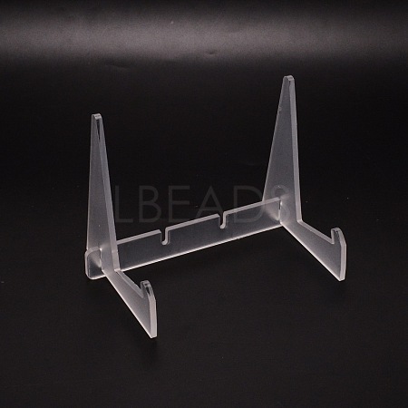 Acrylic Book Display Rack ODIS-WH0025-34-1