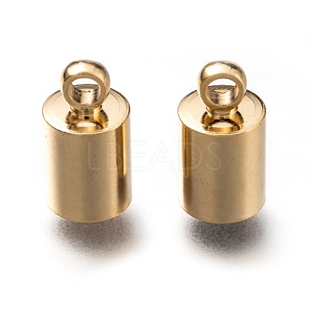 Brass Cord Ends KK-H759-41E-G-1