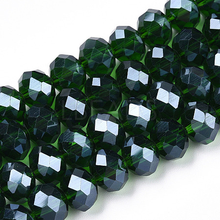 Electroplate Glass Beads Strands LS-EGLA-A034-T4mm-A31-1