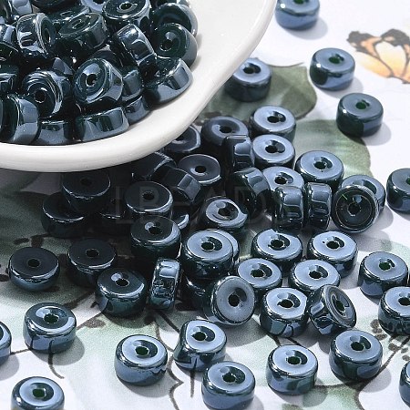 Opaque Colours Luster Glass Seed Beads SEED-E001-P3x6mm-A04-1