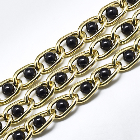 Aluminium Curb Chains CHA-T001-36G-01-1