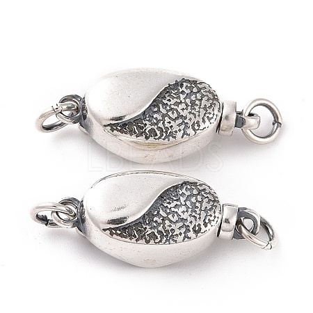 925 Sterling Silver Box Clasps STER-D035-18AS-1