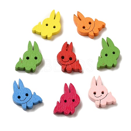 Cartoon Bunny Buttons NNA0Z6B-1