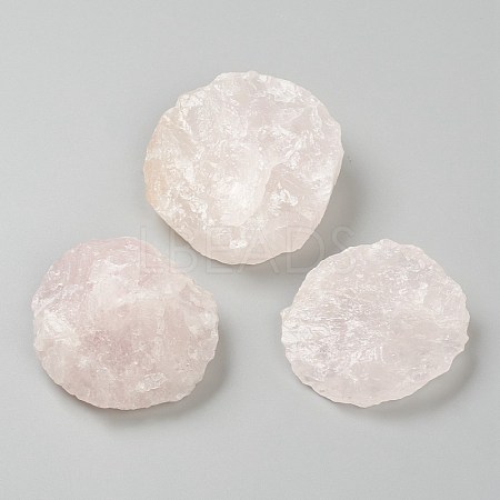 Rough Raw Natural Rose Quartz Beads G-H254-11B-1