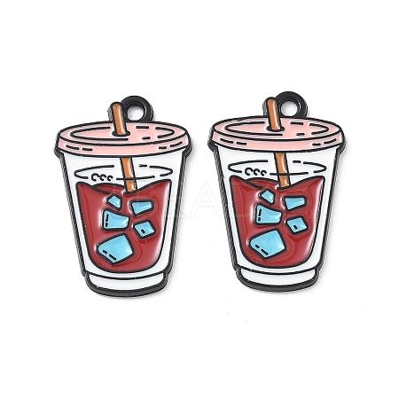 Alloy Enamel Pendants ENAM-D311-01B-EB-1