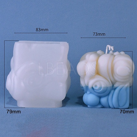 3D Magic Ball DIY Silicone Candle Molds PW-WG89709-04-1