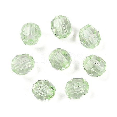 Transparent Acrylic Beads OACR-Q015-01G-1