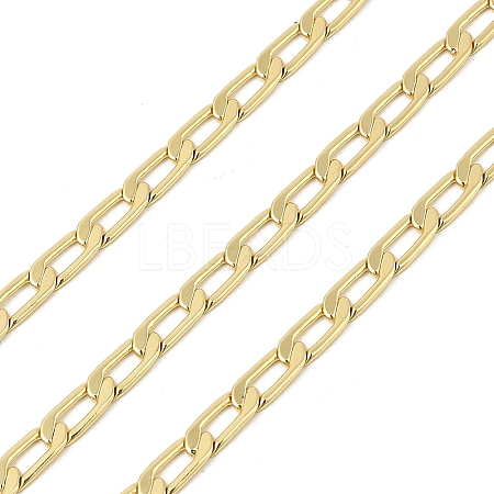 Brass Curb Chains KK-P300-15G-A-1