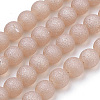 Electroplate Glass Beads Strands EGLA-S134-4mm-A02-1