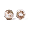 Handmade Gold Sand Lampwork Beads LAMP-N045-01A-01-2