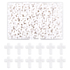200Pcs Opaque Acrylic Beads SACR-FS0001-39I-1