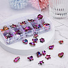 Glass Rhinestone Pendants YS-TAC0007-01B-3