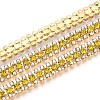 Iron Rhinestone Cup Chains CH-T006-04G-04-1