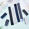 CRASPIRE 8Pcs 2 Colors Cloth Jersey Sleeve Bands AJEW-CP0005-96-3