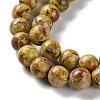 Dyed Natural Regalite/Imperial Jasper/Sea Sediment Jasper Beads Strands G-B124-C01-07-4