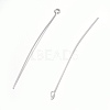 Tarnish Resistant 304 Stainless Steel Eye Pins STAS-O105-01P-0.6x55mm-2