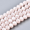 Electroplate Glass Beads Strands EGLA-A034-P2mm-A08-1