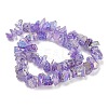 Electroplated Natural Quartz Beads Strands G-M412-01A-04-2
