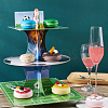 Football Match Theme Paper 3-Tier Round Cupcake Stand AJEW-WH0258-795-3