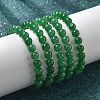 Natural Malaysia Jade Bead Stretch Bracelets X-BJEW-K212-B-013-5