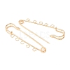 Iron Safety Pins Brooch Findings RN-CBAB9AC-01G-2