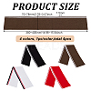 BENECREAT 4Pcs 4 Ccolors 95% Cotton & 5% Elastic Fiber Ribbing Fabric for Cuffs FIND-BC0004-35-2