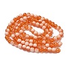 Crackle Glass Beads Strands GLAA-U001-8mm-10-3