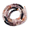 Natural Mixed Gemstone Beads Strands G-D080-A01-02-37-2