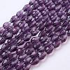 Glass Beads Strands GLAA-R024-6x4mm-2-1