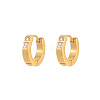 304 Stainless Steel Hoop Earrings FM1082-1