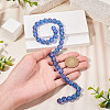 1 Strand Handmade Glod Sand Lampwork Beads Strands LAMP-TA0002-09H-6