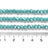Opaque Glass Beads Strands EGLA-A035-P4mm-A12-4