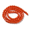 Opaque Glass Beads Strands GLAA-G112-03N-2