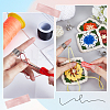 SUNNYCLUE 16Pcs 2 Style Steel Wire Knitting Thimbles FIND-SC0007-71-5
