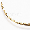 304 Stainless Steel Boston Link Chain Bracelets X-BJEW-K172-26G-2