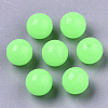 Luminous Acrylic Beads MACR-N008-25E-6MM-1