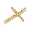 Brass Micro Pave Clear Cubic Zirconia Pendants CU-CBA9883-05I-G-2