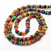 Natural Freshwater Shell Beads Strands X-SHEL-E355-15-3