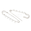 Iron Safety Pins Brooch Findings RN-CBAB9AC-01P-2