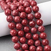 Natural Howlite Beads Strands G-H343-D06-12mm-A-1