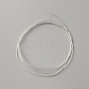 999 Fine Silver Rectangle Flat Wire STER-WH0010-12A-S-1
